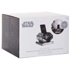 Hallmark Star Wars™ Darth Vader™ TIE Fighter™ Phone Stand With Light -Hallmark Shop Darth Vader TIE Fighter Phone Stand With Light 1SHP2177 06