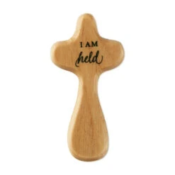 Hallmark DaySpring I Am Held Comfort Cross, 2.25"