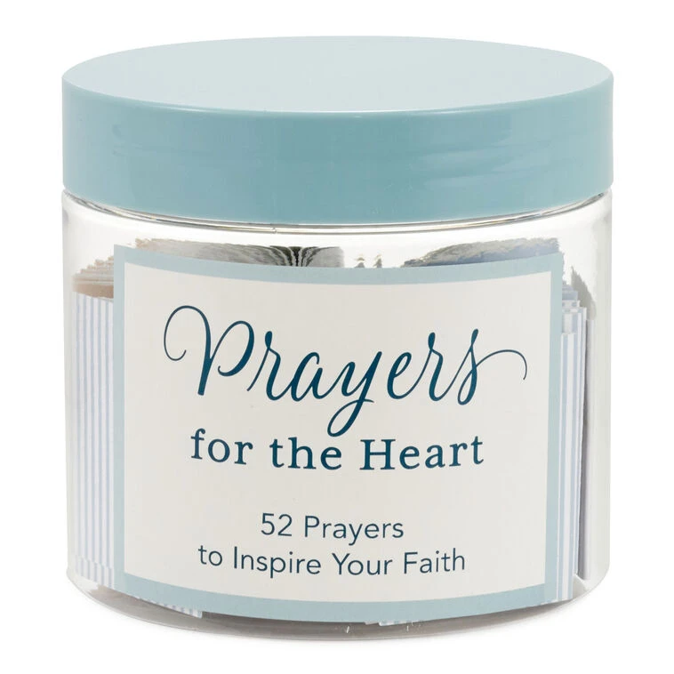 Hallmark DaySpring Prayers For The Heart Jar With 52 Prayer Cards 3 Hallmark DaySpring Prayers For The Heart Jar With 52 Prayer Cards