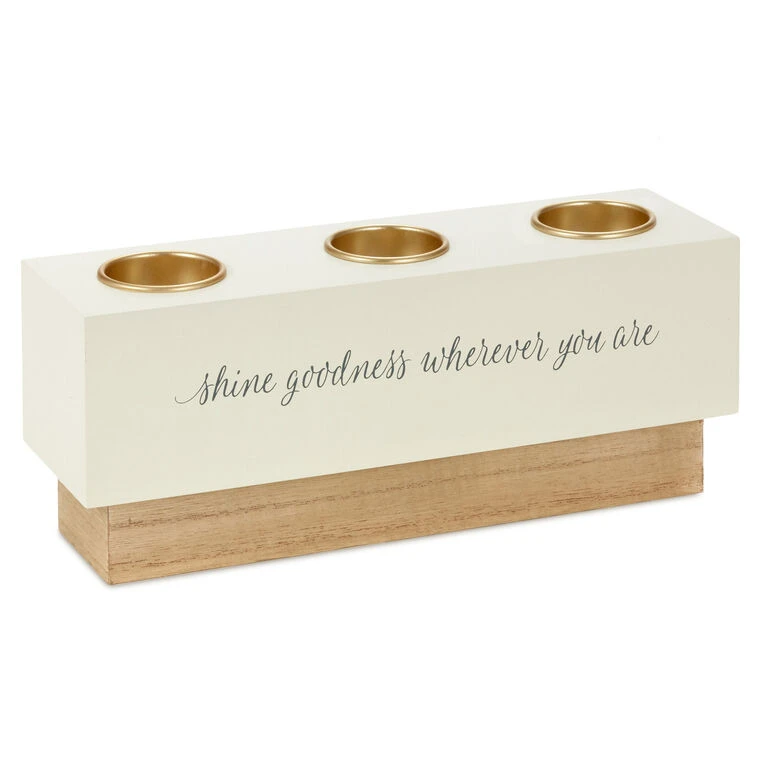 Hallmark DaySpring Shine Goodness Tealight Holder 3 Hallmark DaySpring Shine Goodness Tealight Holder
