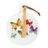Demdaco Flock Of Butterflies Mini Ceramic Serving Board With Spreader, 6.5" 2 Demdaco Flock Of Butterflies Mini Ceramic Serving Board With Spreader, 6.5" -Hallmark Shop Dean Crouser Butterflies Serving Board and Spreader 1004610305 01