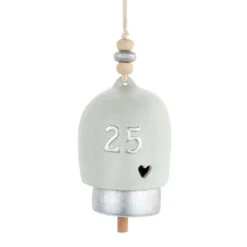 Demdaco Inspired 25th Anniversary Hanging Bell