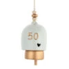 Demdaco Inspired 50th Anniversary Hanging Bell -Hallmark Shop Demdaco 50th Anniversary Decorative Bell 1008010218 01