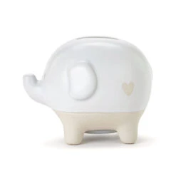 Demdaco Ceramic Elephant Bank