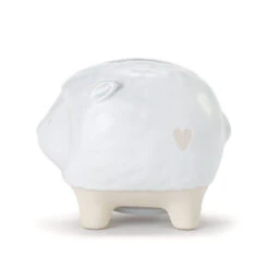 Demdaco Ceramic Lamb Bank
