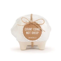 Demdaco Ceramic Lamb Bank -Hallmark Shop Demdaco Ceramic Lamb Bank 5004820135 04