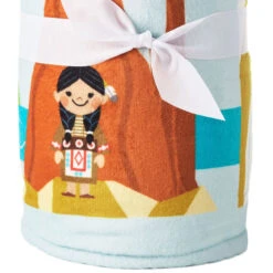 Hallmark Disney It's A Small World Map Throw Blanket, 60x52 -Hallmark Shop Disney Its a Small World Map Throw Blanket 1DYG2120 05