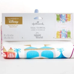 Hallmark Disney It's A Small World Tea Towel, 18x26 -Hallmark Shop Disney Its a Small World Tea Towel 1DYG2121 05