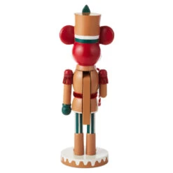 Hallmark Disney Mickey Mouse Gingerbread Nutcracker Figurine, 13.5" -Hallmark Shop Disney Mickey Mouse Gingerbread Nutcracker Figurine 1XKT5550 02