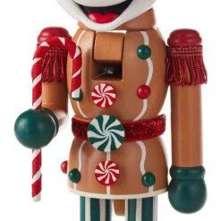 Hallmark Disney Mickey Mouse Gingerbread Nutcracker Figurine, 13.5" -Hallmark Shop Disney Mickey Mouse Gingerbread Nutcracker Figurine 1XKT5550 04