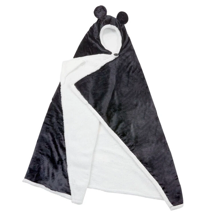 Hallmark Disney Mickey Mouse Hooded Blanket With Mouse Ears 5 Hallmark Disney Mickey Mouse Hooded Blanket With Mouse Ears - Image 3