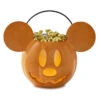 Hallmark Disney Mickey Mouse Jack-o'-Lantern Candy Bowl With Light -Hallmark Shop Disney Mickey Mouse LightUp Pumpkin Treat Bowl 1HGN1558 01