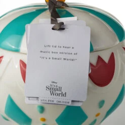 Hallmark Disney It's A Small World Hot Air Balloon Cookie Jar With Sound 11 Hallmark Disney It's A Small World Hot Air Balloon Cookie Jar With Sound -Hallmark Shop Disney Small World Hot Air Balloon Musical Cookie Jar 1DYG2123 05