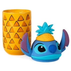 Hallmark Disney Stitch In Pineapple Sculpted Mug With Sound, 11 Oz. -Hallmark Shop Disney Stitch in Pineapple Shaped Mug With Sound 1DYG2129 03