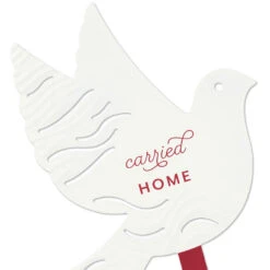 Hallmark Carried Home Dove Garden Stake, 10" 8 Hallmark Carried Home Dove Garden Stake, 10" -Hallmark Shop DoveShaped Garden Stake With Quote 1BMK1635 03