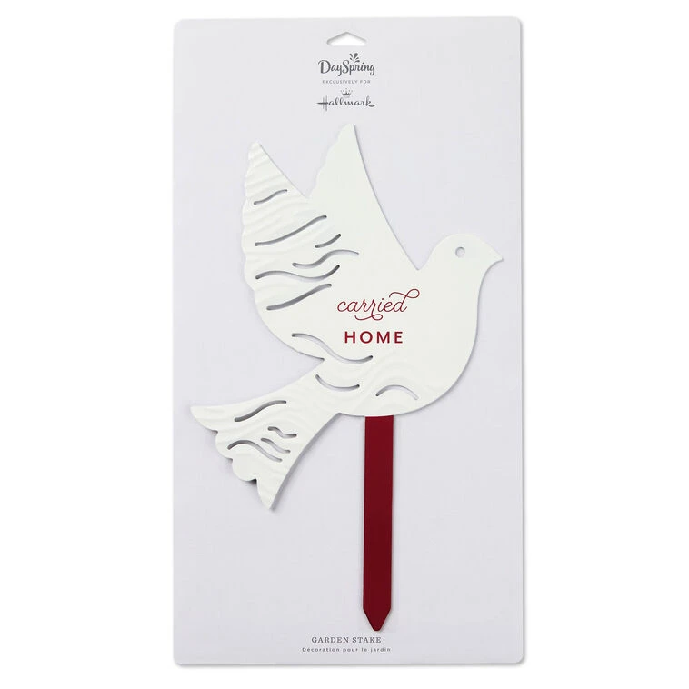 Hallmark Carried Home Dove Garden Stake, 10" 6 Hallmark Carried Home Dove Garden Stake, 10" - Image 4