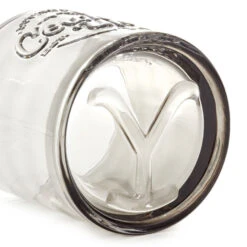 Hallmark Yellowstone Dutton Ranch Cowboy Up Lowball Glass, 9.5 Oz. 8 Hallmark Yellowstone Dutton Ranch Cowboy Up Lowball Glass, 9.5 Oz. -Hallmark Shop Dutton Ranch Cowboy Up Gray Lowball Glass 1PCL1073 03