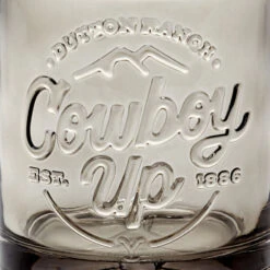 Hallmark Yellowstone Dutton Ranch Cowboy Up Lowball Glass, 9.5 Oz. 9 Hallmark Yellowstone Dutton Ranch Cowboy Up Lowball Glass, 9.5 Oz. -Hallmark Shop Dutton Ranch Cowboy Up Gray Lowball Glass 1PCL1073 04