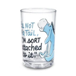Hallmark Disney Winnie The Pooh Eeyore's Tail Collectible Drinking Glass, 13.5 Oz.