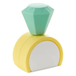 Hallmark Charmers Diamond Ring Silicone Charm, 1.8" H