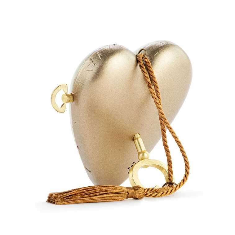 Demdaco Family Makes The World Brighter Musical Art Heart Sculpture 4 Demdaco Family Makes The World Brighter Musical Art Heart Sculpture - Image 2