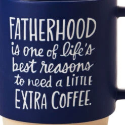 Hallmark Fatherhood Extra Coffee Funny Mug, 16 Oz. -Hallmark Shop Fatherhood Extra Coffee Funny Mug 1MUG3590 03