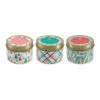 Festive Holiday Scented Candle Tins, 3-Pack -Hallmark Shop Festive Holiday Candle Tins HMTINSET 01