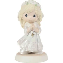 Precious Moments My First Communion Blonde Girl Figurine, 5.1"
