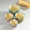 Natural Life Folk-Art Floral Nesting Measuring Cups, Set Of 4 1 Natural Life Folk-Art Floral Nesting Measuring Cups, Set Of 4 -Hallmark Shop Floral Nesting Measuring Cup Set KTT000183 01