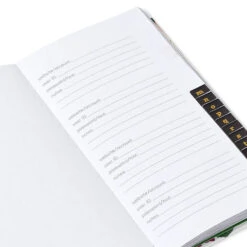 Hallmark Fuchsia Floral Password Keeper -Hallmark Shop Floral Password Keeper Book 3ADD1621 05