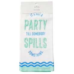 Hallmark Funny Party Tea Towel, 18x26 -Hallmark Shop Funny Party Tea Towel 1BIR1308 04