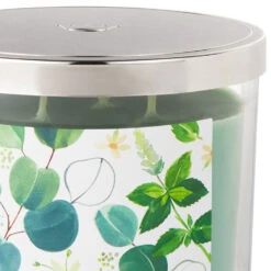 Hallmark Garden Mint And Eucalyptus 3-Wick Jar Candle, 16 Oz. -Hallmark Shop Garden Mint and Eucalyptus 3Wick Jar Candle 16 oz. 1BGC1081 04