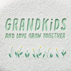Hallmark Grandkids And Love Garden Stone -Hallmark Shop Garden Stone With Quote About Grandkids 1SNN1181 03
