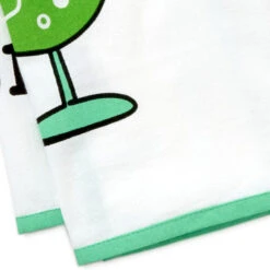 Hallmark Midday Cocktail Funny Tea Towel, 18x26 -Hallmark Shop Garnished Cocktail in Glass Funny Kitchen Towel 1SHX1001 03