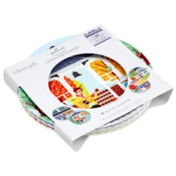 Hallmark Gilmore Girls Stars Hollow Appetizer Plates, Set Of 4 -Hallmark Shop Gilmore Girls Stars Hollow Appetizer Plate Set 1PCL1065 05