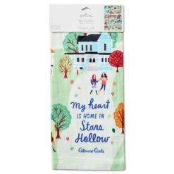 Hallmark Gilmore Girls Stars Hollow Tea Towel -Hallmark Shop Gilmore Girls Stars Hollow Dish Towel and Spoon Rest 1PCL1063 06