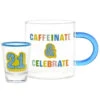 Hallmark Glass 21st Birthday Mug And Shot Glass Bundle 1 Hallmark Glass 21st Birthday Mug And Shot Glass Bundle -Hallmark Shop Glass 21st Birthday Mug and Shot Glass Bundle 1BIR1301 01