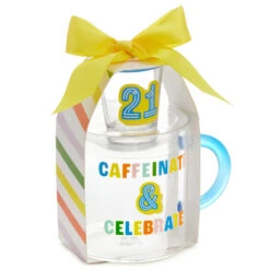 Hallmark Glass 21st Birthday Mug And Shot Glass Bundle 9 Hallmark Glass 21st Birthday Mug And Shot Glass Bundle -Hallmark Shop Glass 21st Birthday Mug and Shot Glass Bundle 1BIR1301 04