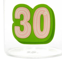 Hallmark Glass 30th Birthday Mug, 17.5 Oz. -Hallmark Shop Glass 30th Birthday Mug 1BIR1275 03