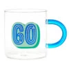 Hallmark Glass 60th Birthday Mug, 17.5 Oz. -Hallmark Shop Glass 60th Birthday Mug 1BIR1278 01