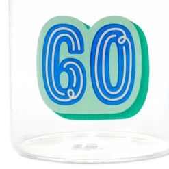 Hallmark Glass 60th Birthday Mug, 17.5 Oz. 8 Hallmark Glass 60th Birthday Mug, 17.5 Oz. -Hallmark Shop Glass 60th Birthday Mug 1BIR1278 03