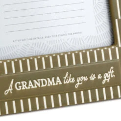 Hallmark Grandma Is A Gift Picture Frame, 4x6 8 Hallmark Grandma Is A Gift Picture Frame, 4x6 -Hallmark Shop Grandma Is a Gift Picture Frame 1CAP1312 03