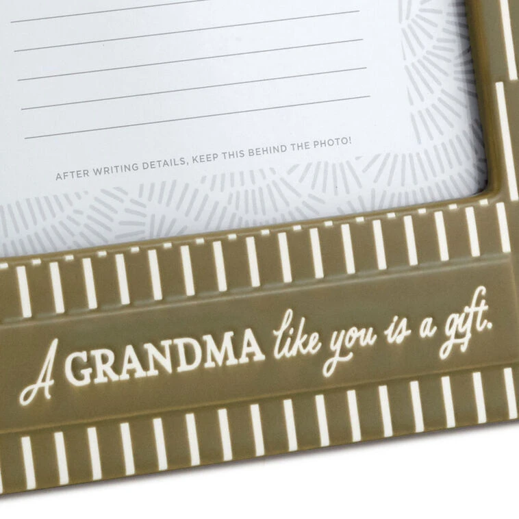 Hallmark Grandma Is A Gift Picture Frame, 4x6 5 Hallmark Grandma Is A Gift Picture Frame, 4x6 - Image 3
