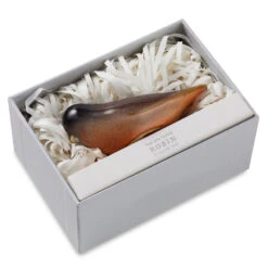 Hallmark Sculpted Robin Figurine, 1.75" -Hallmark Shop Gray and Red Robin Ceramic Bird Figurine 1SNN1189 04