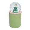 Green Cedarwood Scented Christmas Tree Snow Globe Candle -Hallmark Shop Green Cedarwood Candle with Christmas Tree Snow Globe HMSNWGLB3 01