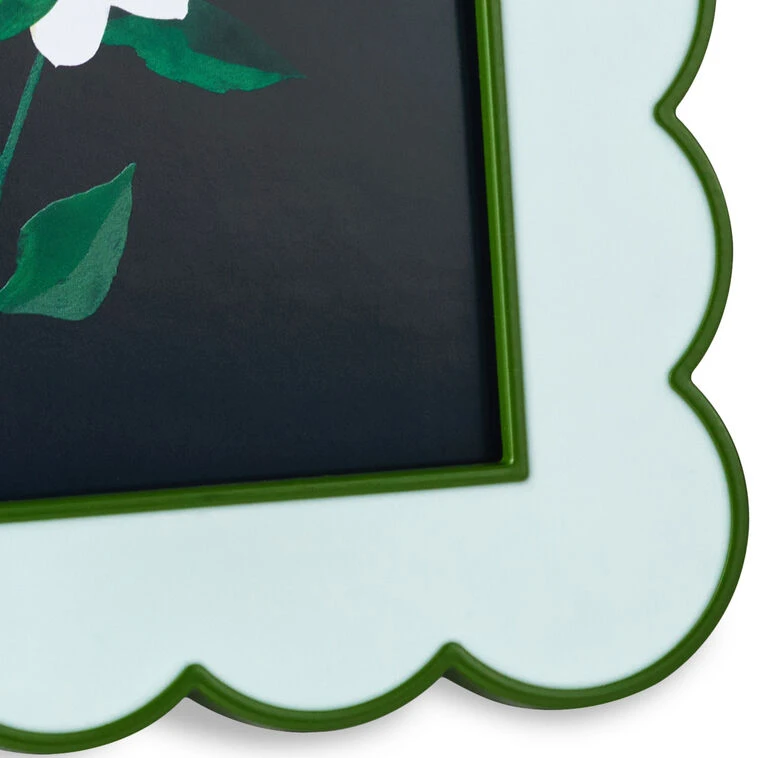 Hallmark Green And Light Blue Scalloped Square Picture Frame, 4x4 6 Hallmark Green And Light Blue Scalloped Square Picture Frame, 4x4 - Image 4