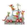 Enesco Jim Shore Grinch, Max And Cindy Lou On Train Figurine, 9.1" -Hallmark Shop Grinch Max Cindy Lou Who Train Figurine 6017070 01