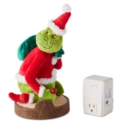 Hallmark Dr. Seuss's How The Grinch Stole Christmas!™ Tree Lighter With Sound -Hallmark Shop Grinch Musical Christmas Tree Lighter With Sound 1XKT5556 03