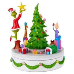 Hallmark Dr. Seuss's How The Grinch Stole Christmas!™ Musical Figurine With Light And Motion -Hallmark Shop Grinch Musical Figurine With Light and Motion 1XKT5598 03