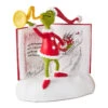 Hallmark Dr. Seuss's How The Grinch Stole Christmas!â„¢ Grinch With Storybook Figurine With Sound, 6.25" 1 Hallmark Dr. Seuss's How The Grinch Stole Christmas!â„¢ Grinch With Storybook Figurine With Sound, 6.25" -Hallmark Shop Grinch With Horn and Storybook Figurine With Sound 1XKT6120 01